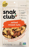 Snak Club Salted Mixed Nuts 6/2.75oz Bags