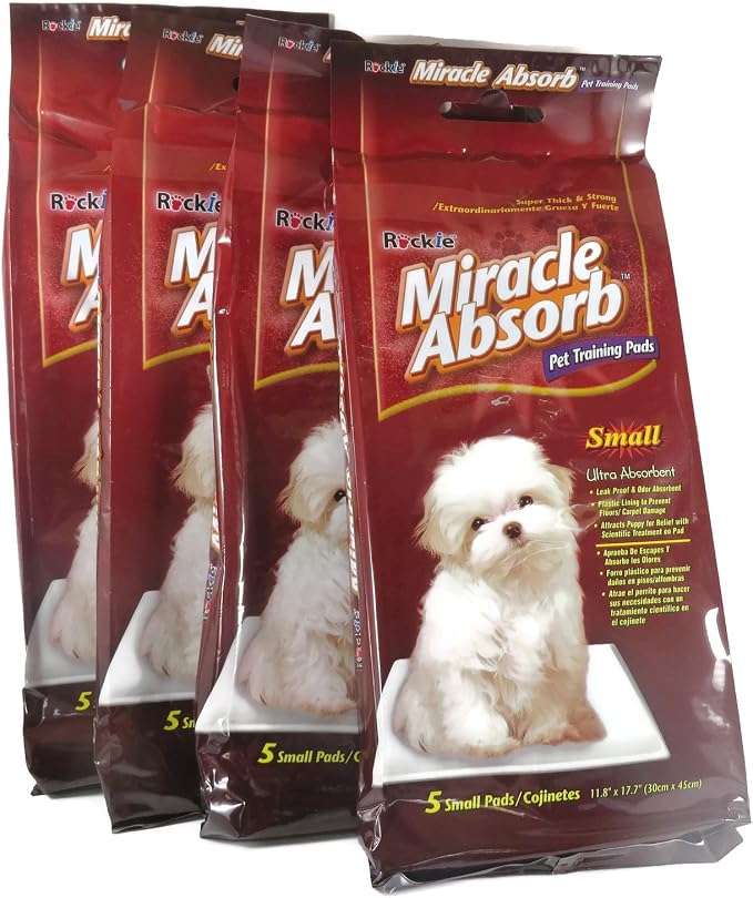 Rockie Miracle Absorb Pet Training Pads 3ct