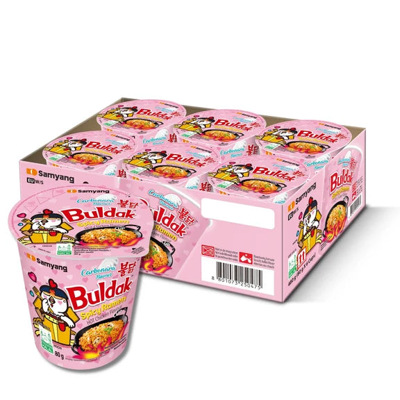 Samyang Buldak Carbonara Spicy Ramen 6/2.82oz