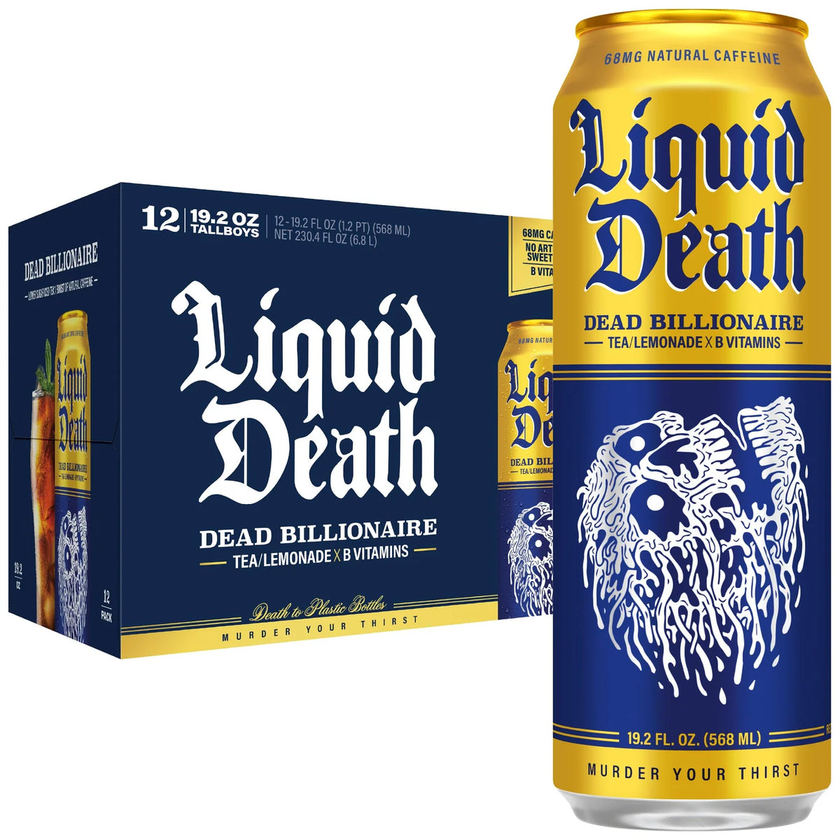 Liquid Death Dead Billionaire Tea 12/19.2oz
