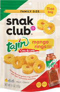 Snack Club Mango Rings 6ct Bags