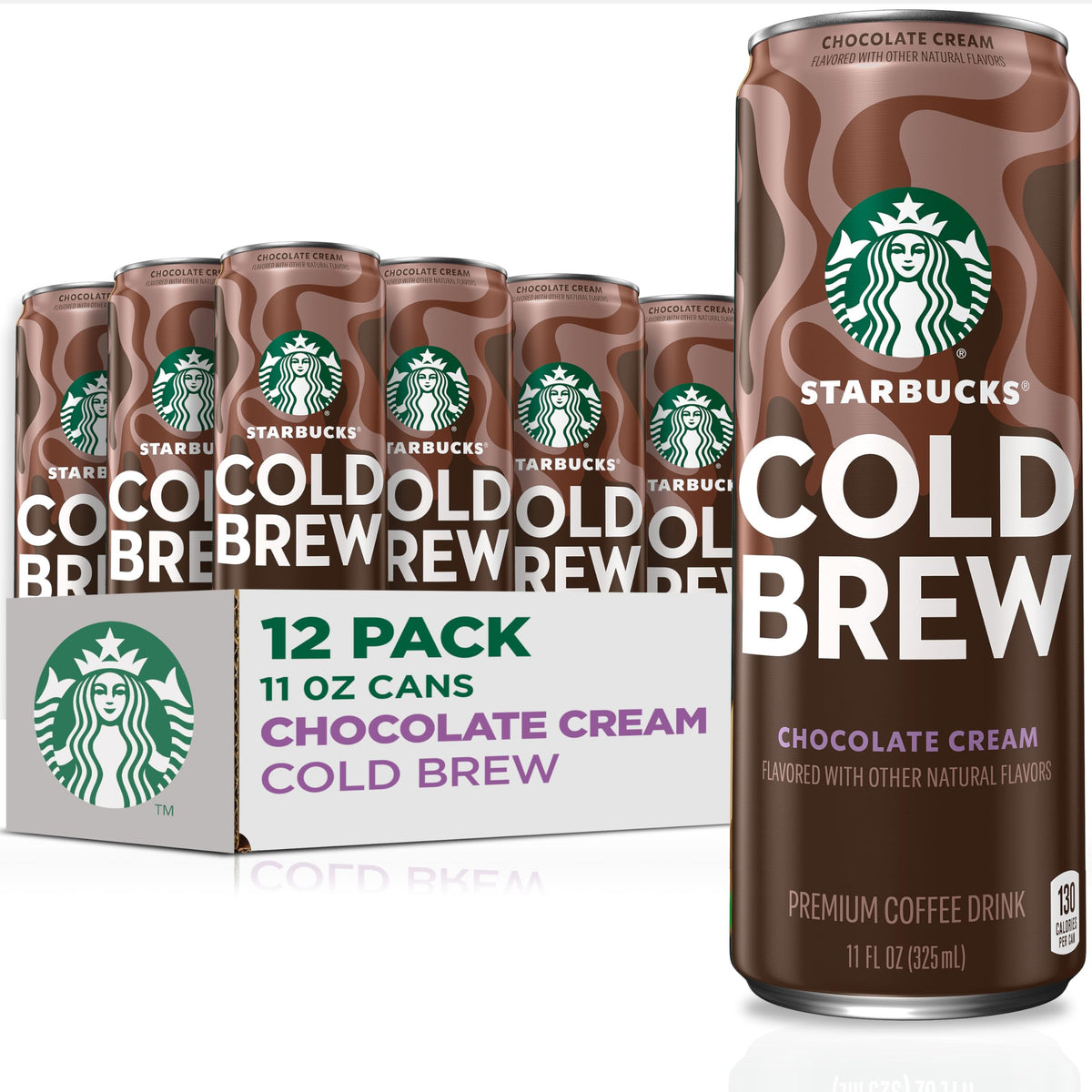 Starbucks Chocolate Cream Cold Brew 12/11oz