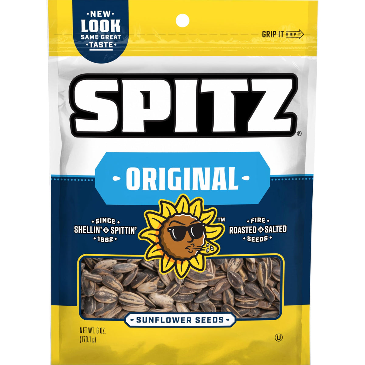 Spitz Seeds Original Roasted Salted 9/6oz