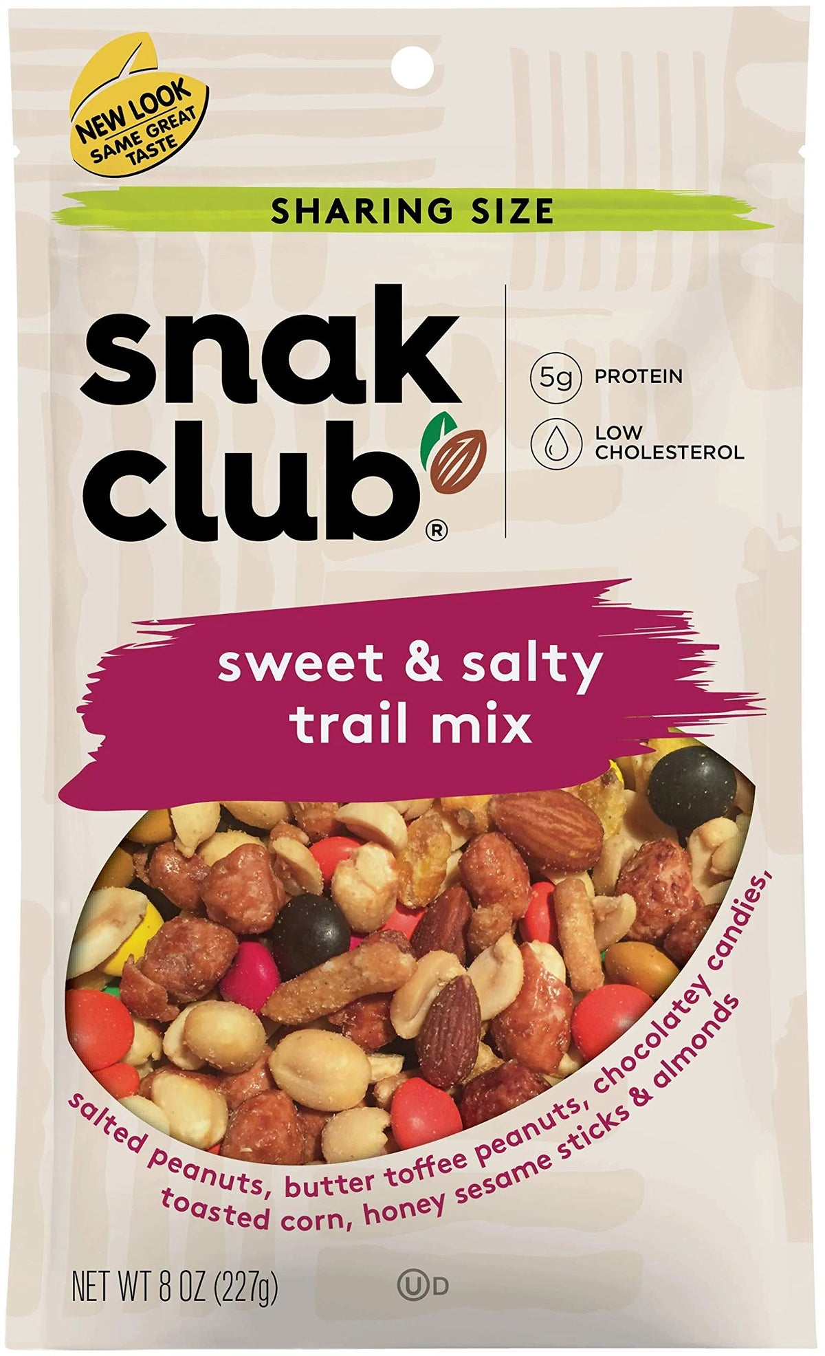 Snak Club Sweet & Salty Trail Mix 6ct Bags