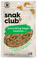 Snak Club Everything Bagel Cashews 6ct Bags