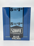 Show 5for$1.49 Cigarillos Spiral Blue Palma 15/5pk