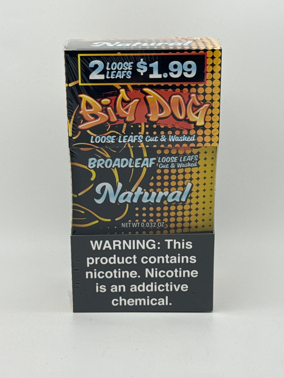 Big Dog 2/$1.99 Natural Loose Leafs Cut 20/2pk