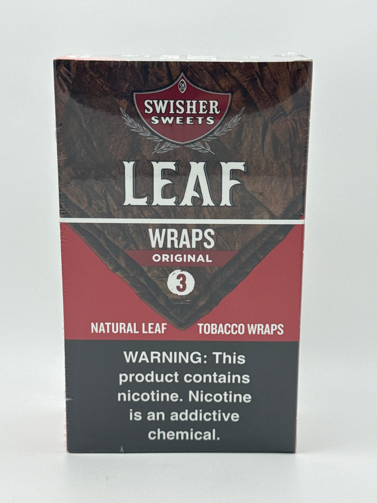 Swisher Sweets Leaf Wraps Original 10/3pk