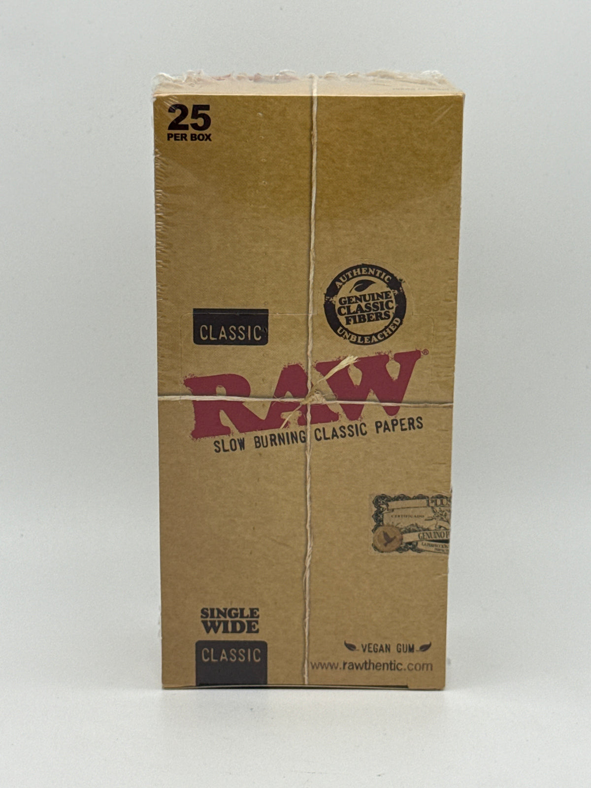 Raw Classic Paper Single Wide 25ct