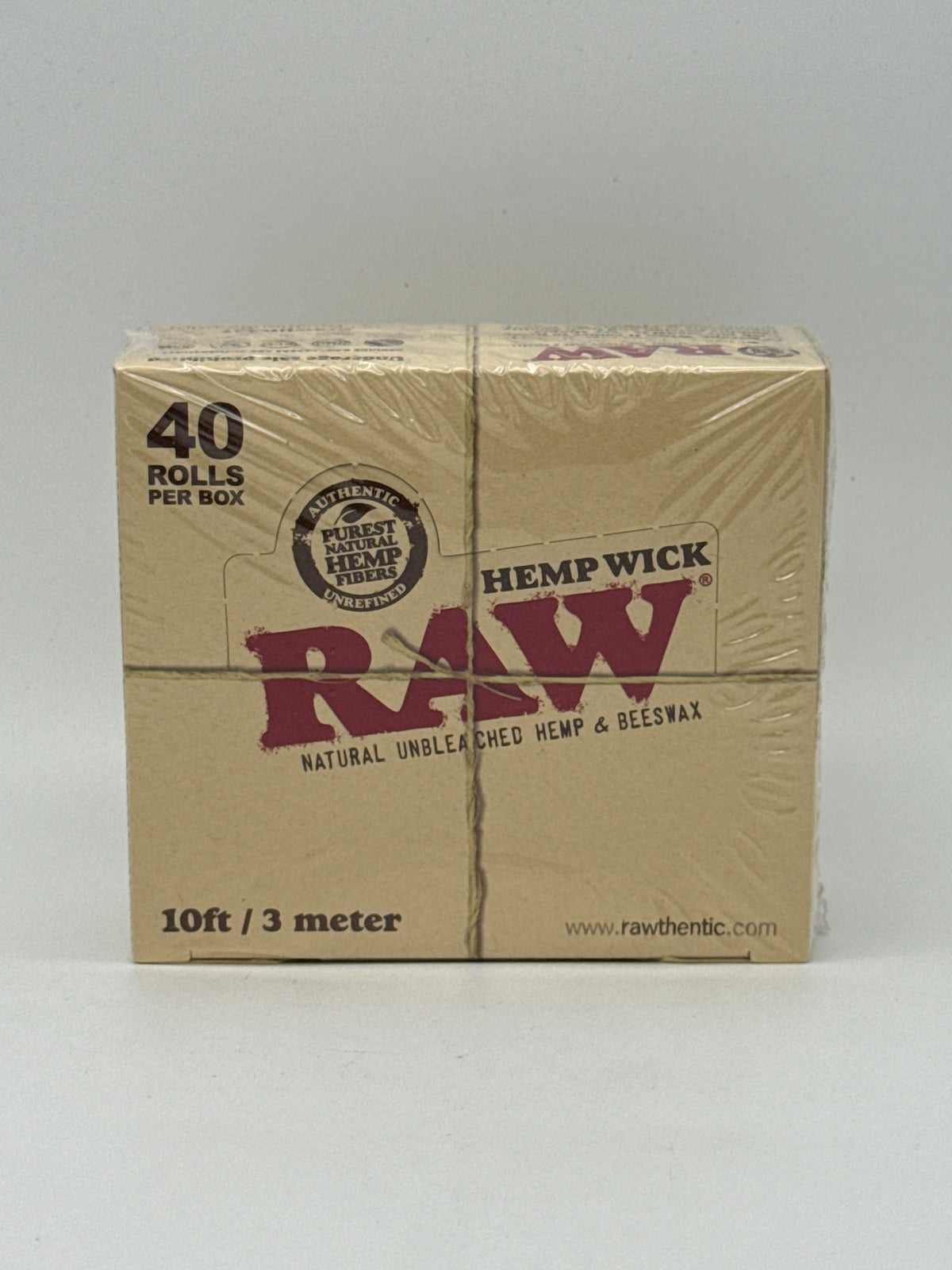 Raw Hemp Wick 10ft/3 Meter