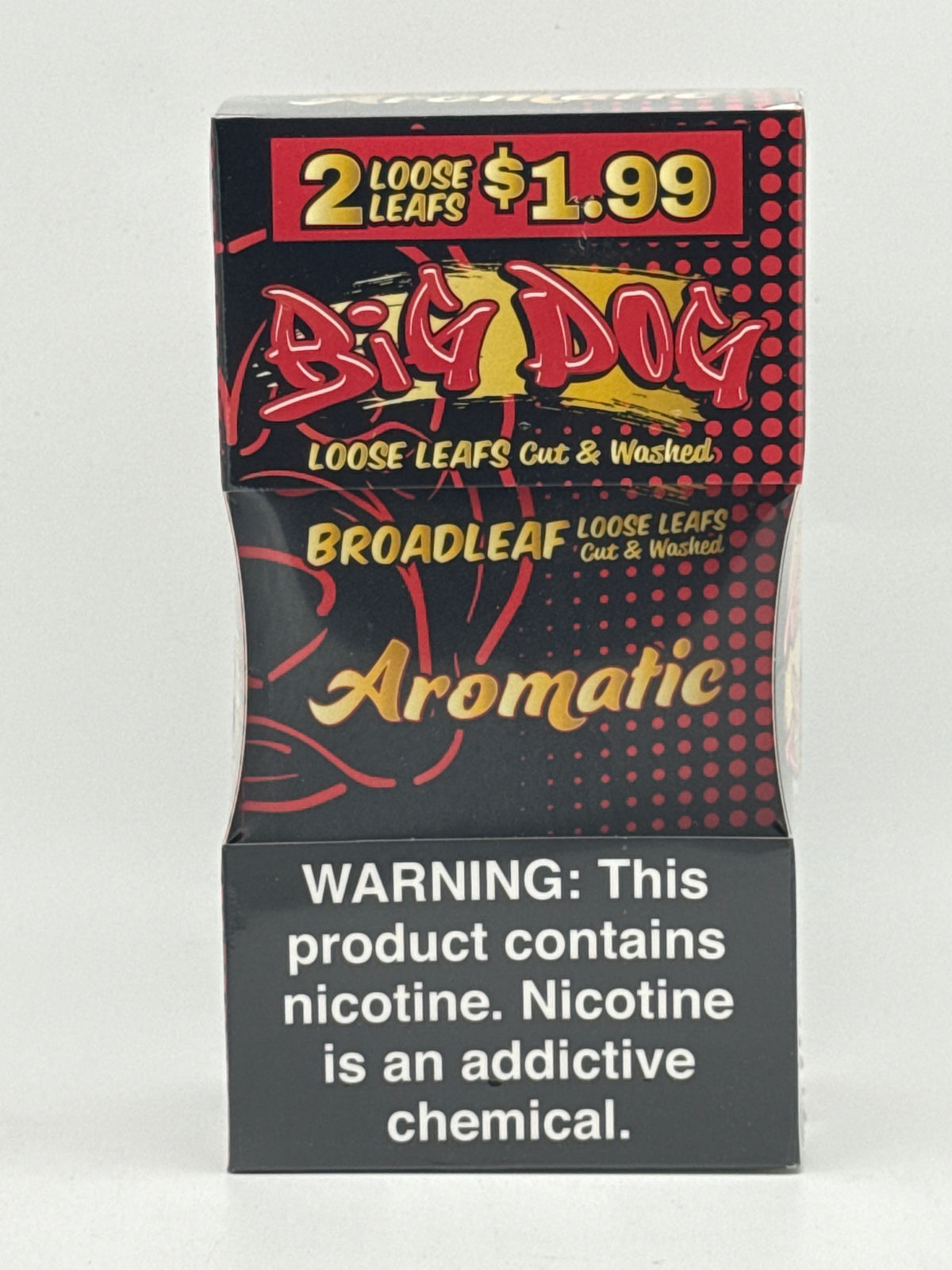 Big Dog 2/$1.99 Aromatic Dark Leaf 20/2pk