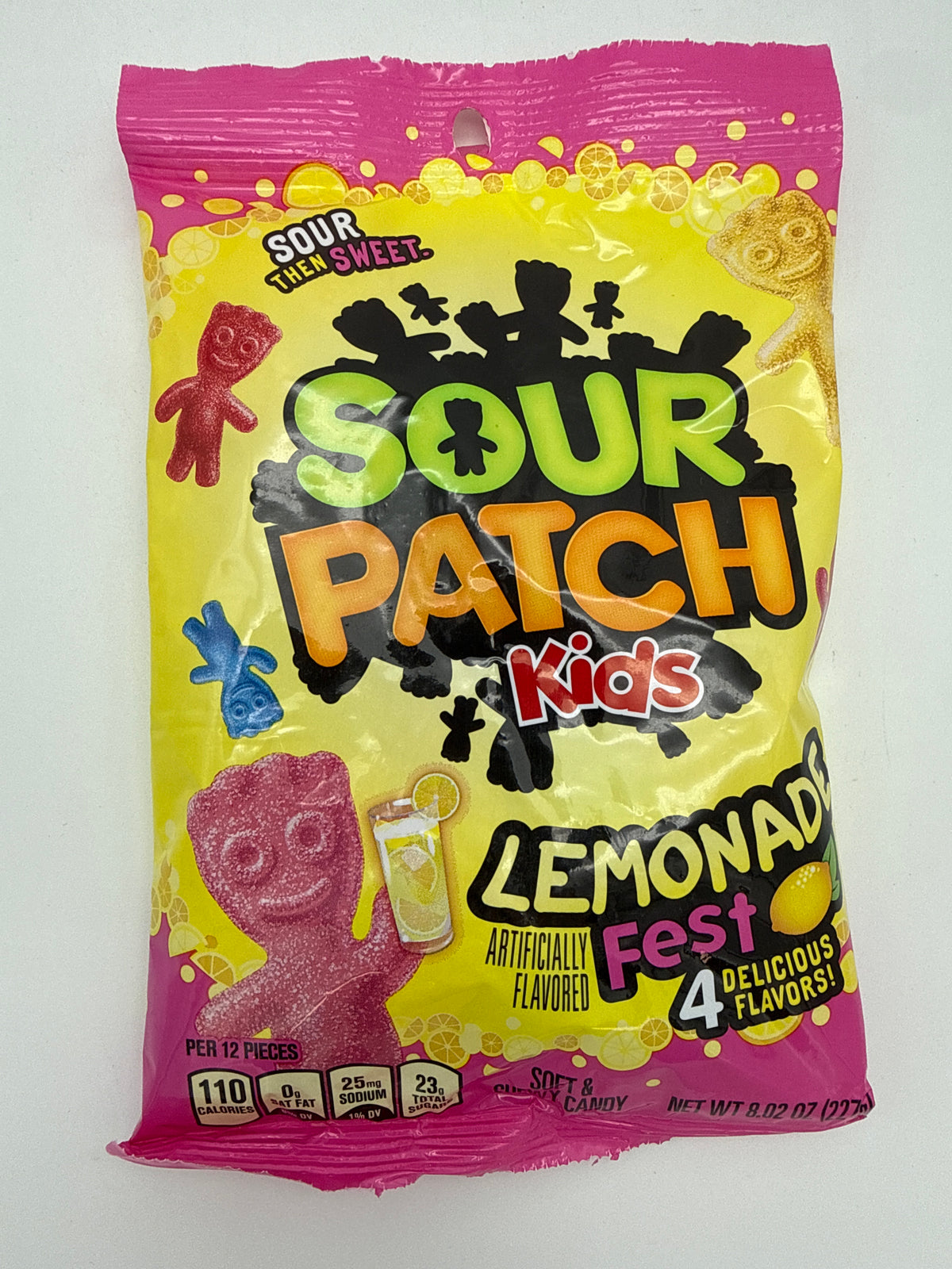 Sour patch Kid Heads Lemonade Fest 8oz 12ct (141g)