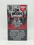 Da Woods $.99 Premium Cut Leaf 20ct/1pk Platinum J