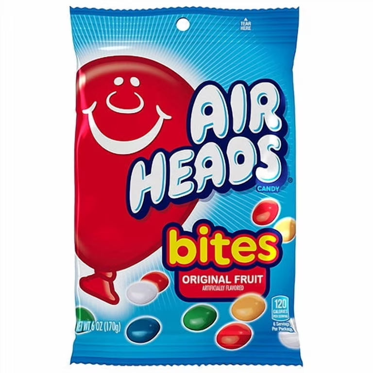 Air Heads Bites Original Fruit 12ct/6oz