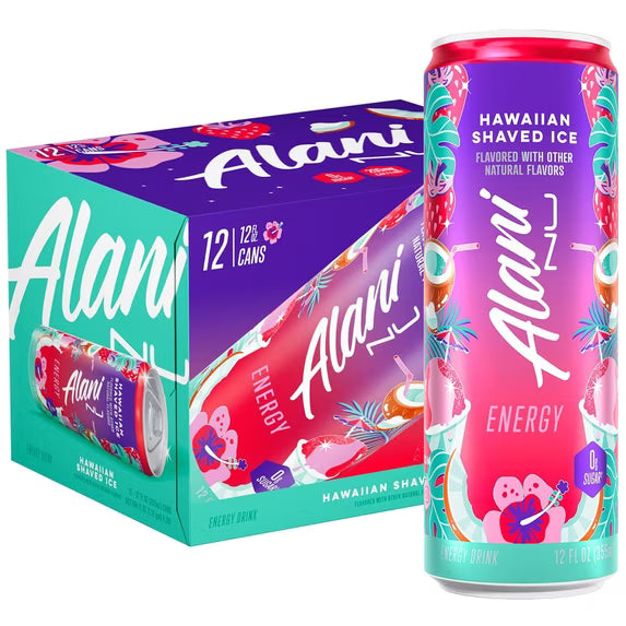 Alani NU Hawaiian Shaved Ice 12/12oz