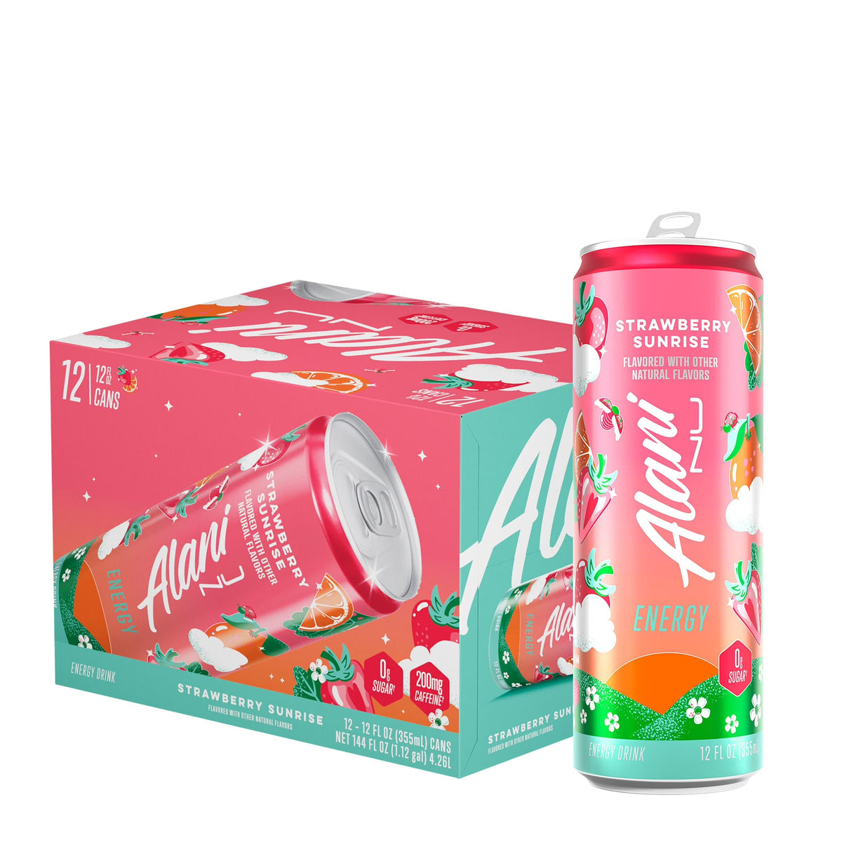 Alani NU Strawberry Sunrise 12/12oz