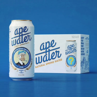 Ape Water Natural Spring Water 12/16oz