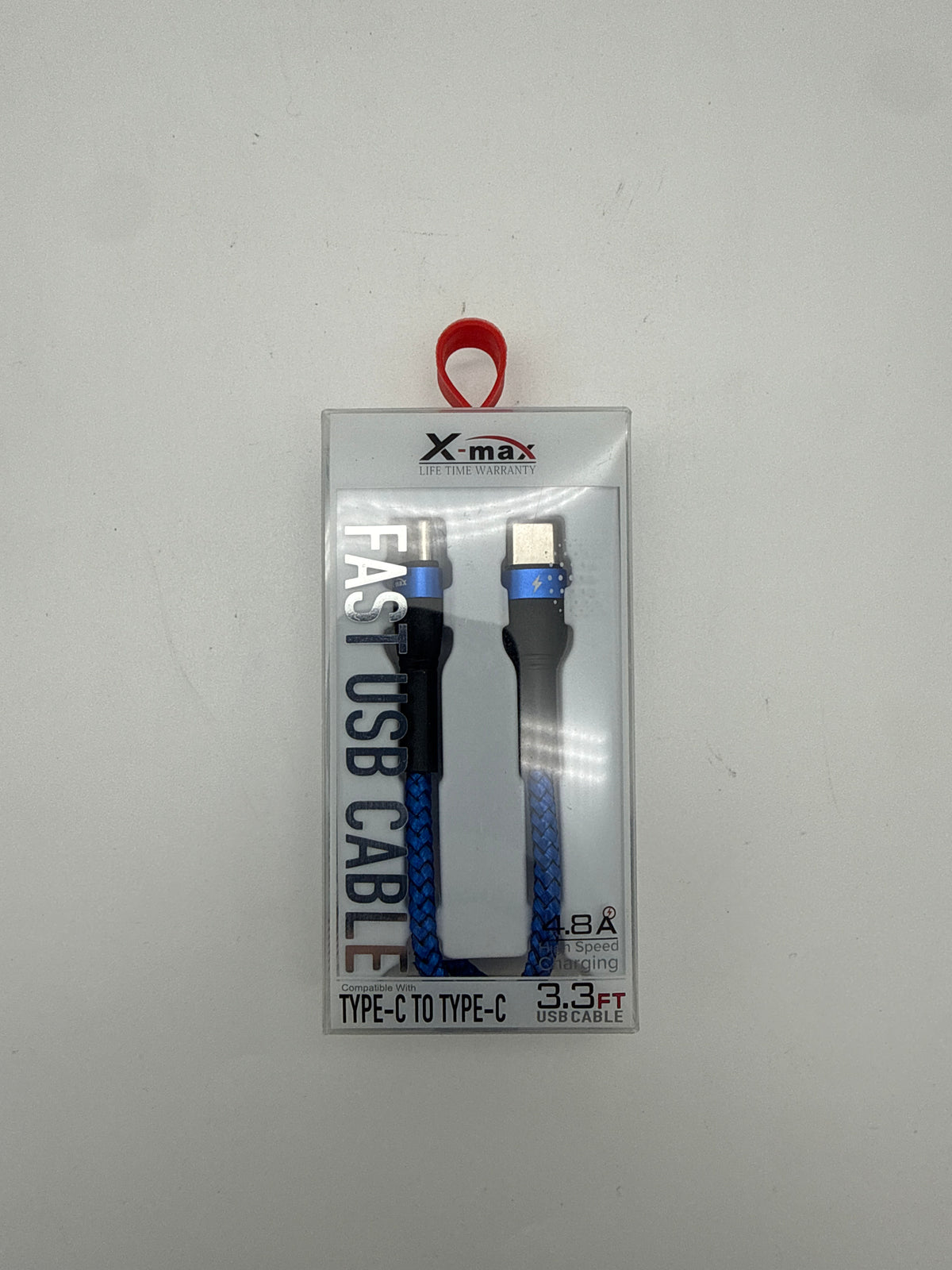X- Max Type-C Fasat USB Cable 3.3FT 4.8A