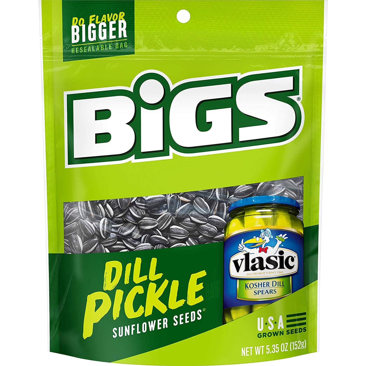 Bigs Sunflower Seeds Dill Pickle 12/5.35oz