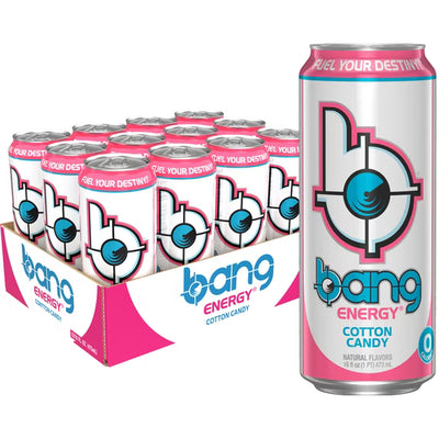 Bang Cotton Candy Energy Drink 12/16oz (473ml)