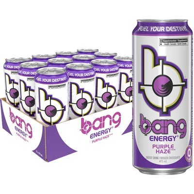 Bang Purple Haze Energy Drink 12/16oz (473ml)