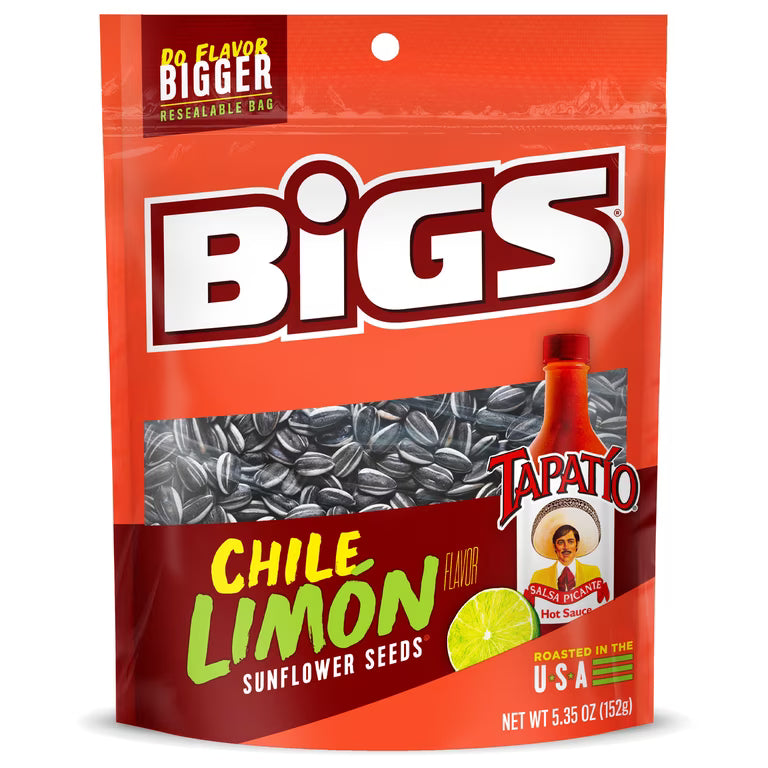 Bigs Sunflower Seeds Chile Limon 12/5.35oz