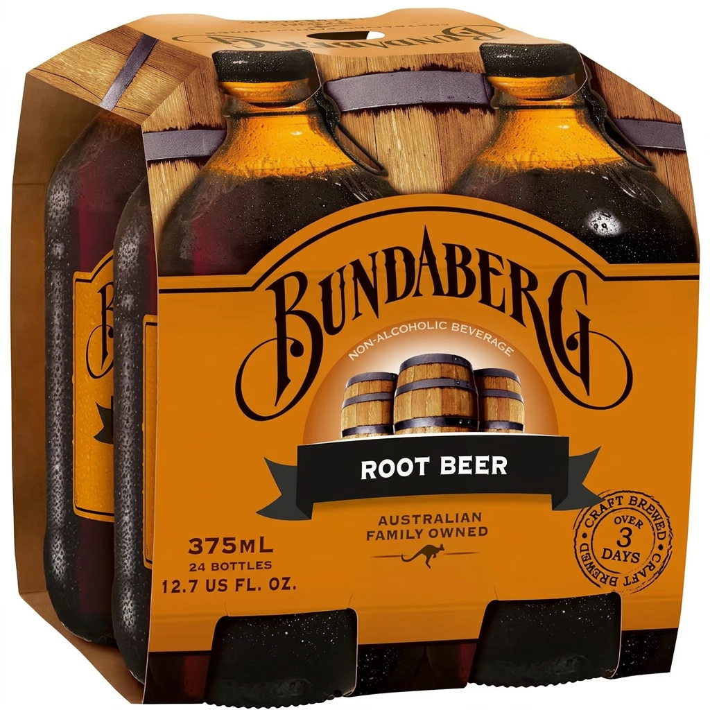 BundABerg Root Beer 6x4 24/12.7oz Glass