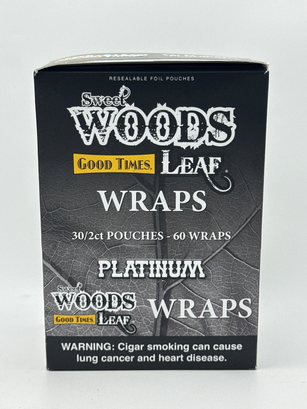 G.T.2 Leaf Wraps Platinum Un Sweet 30/2ctPouches
