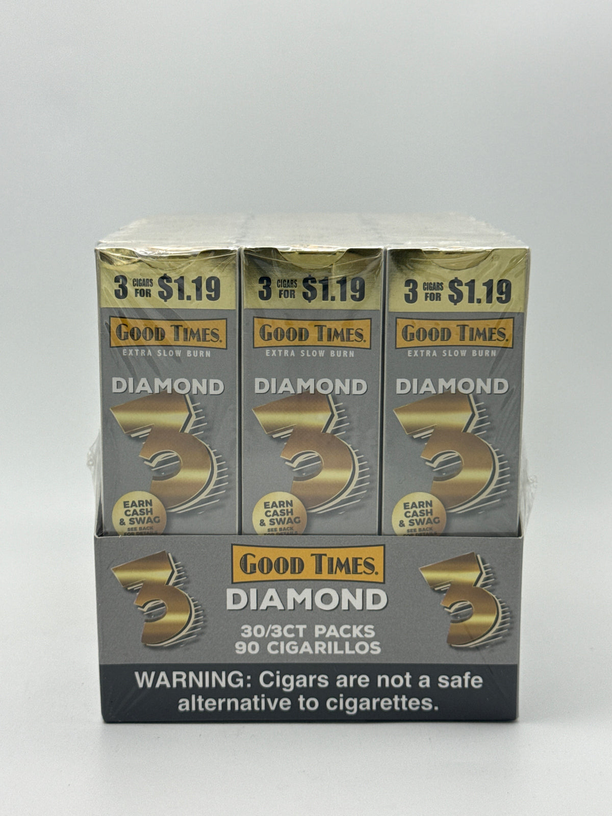 G.T. 3/$1.19 Diamond Cigarillos 30/3ct