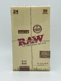 Raw Paper (1/4 Size) Organic 24ct