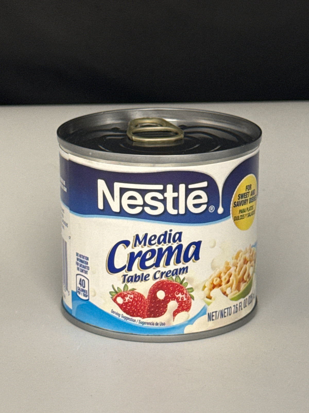 Nestle  Media Crema Table Cream 8oz (7.6FL OZ 225m