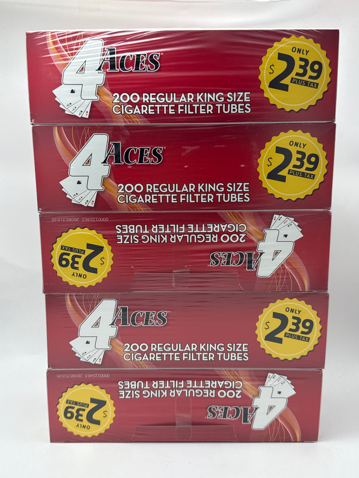 4 Aces $2.39 Tubes Regular 200