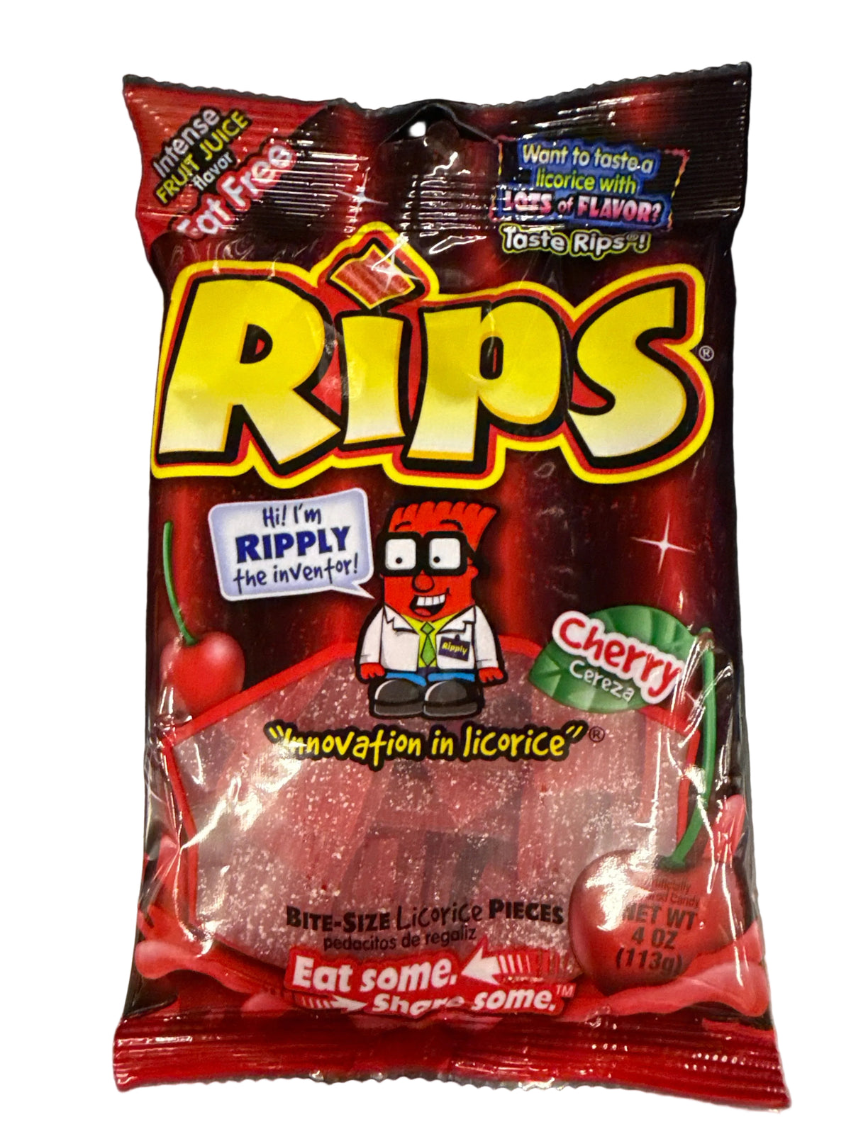 Rips Cherry 4oz (113g) Bags