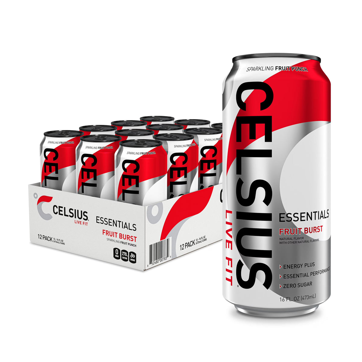 Celsius Fruit Burst 12/16oz