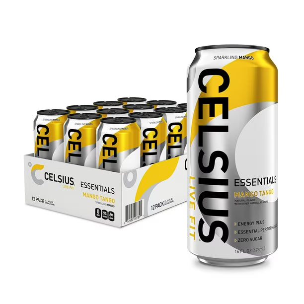 Celsius Mango Tango 12/16oz