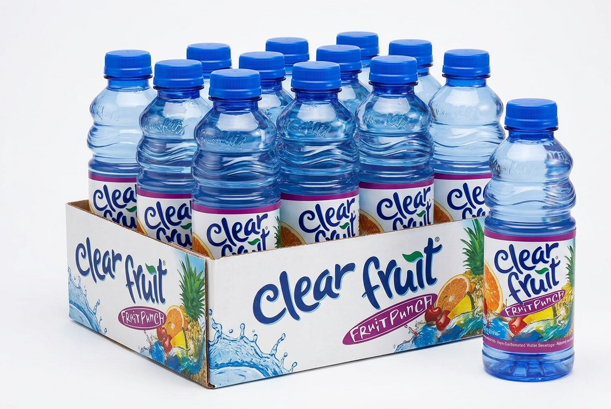 Clear Fruit Fruit Punch Flavored Water 12/20oz