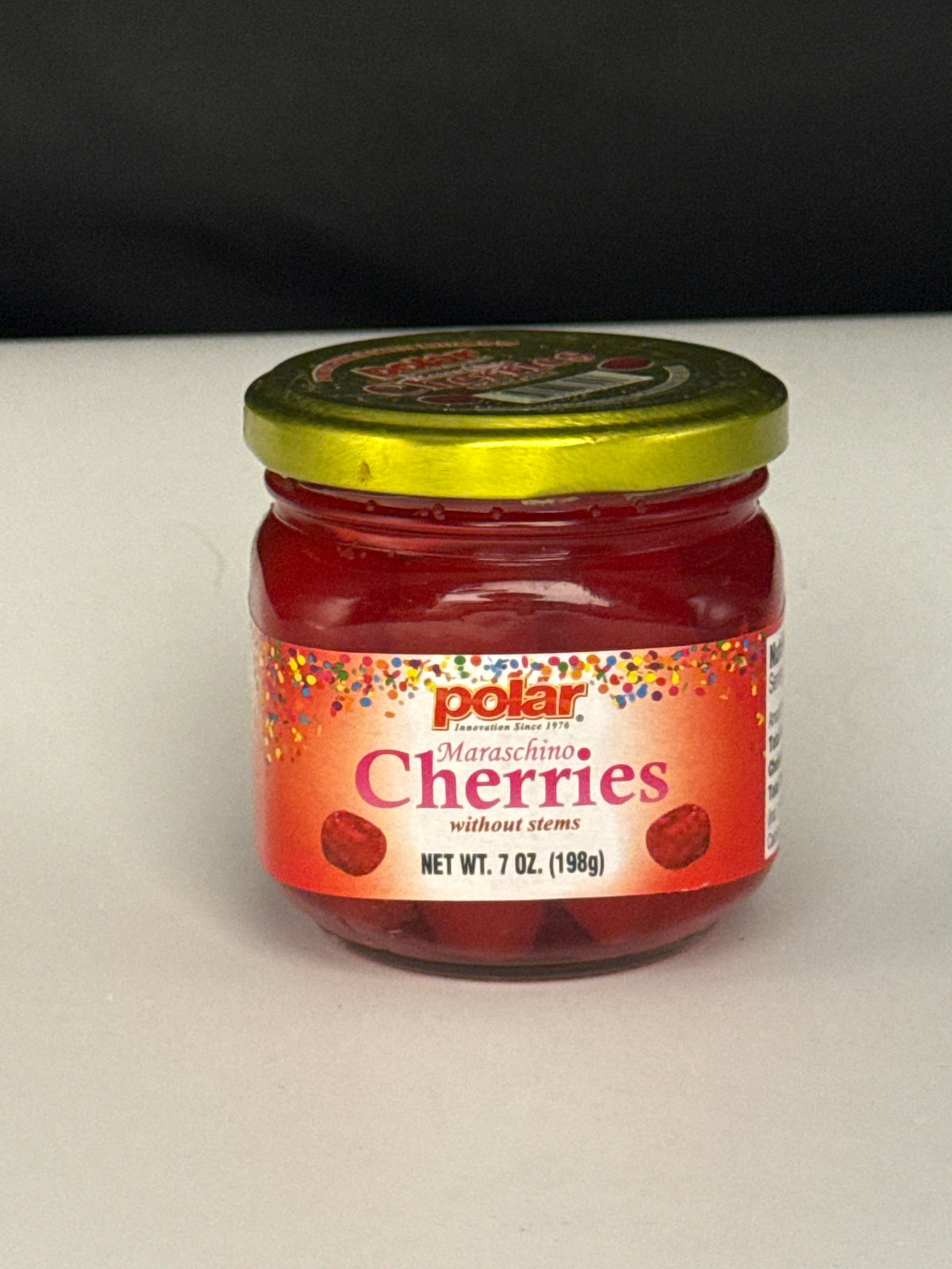Polar Maraschino Cherries No Stems 7oz (198g)