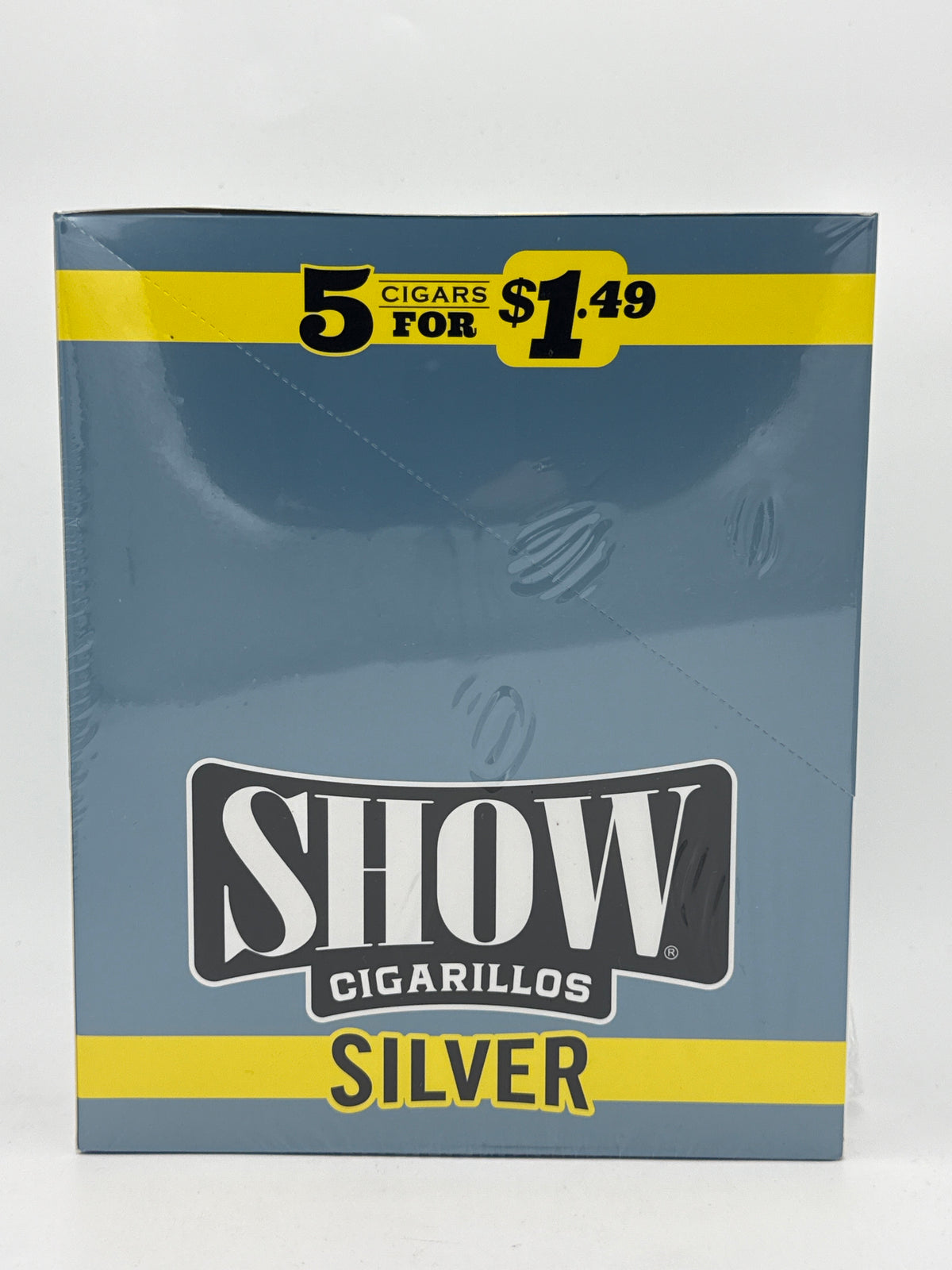 Show 5/$1.49 Silver Cigarillos 15/5pk Pouch