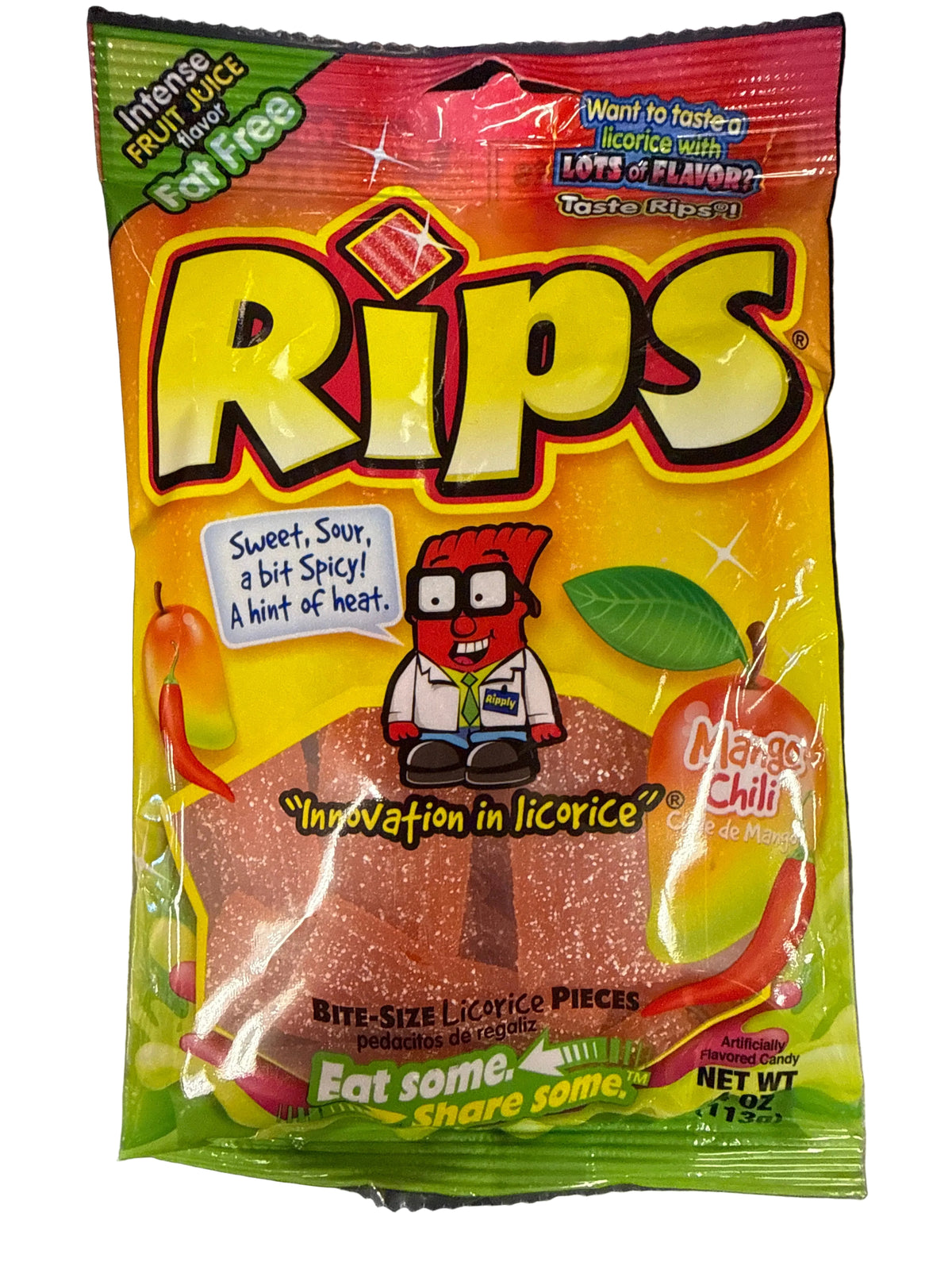 Rips Mango Chili 4oz (113g) Bags