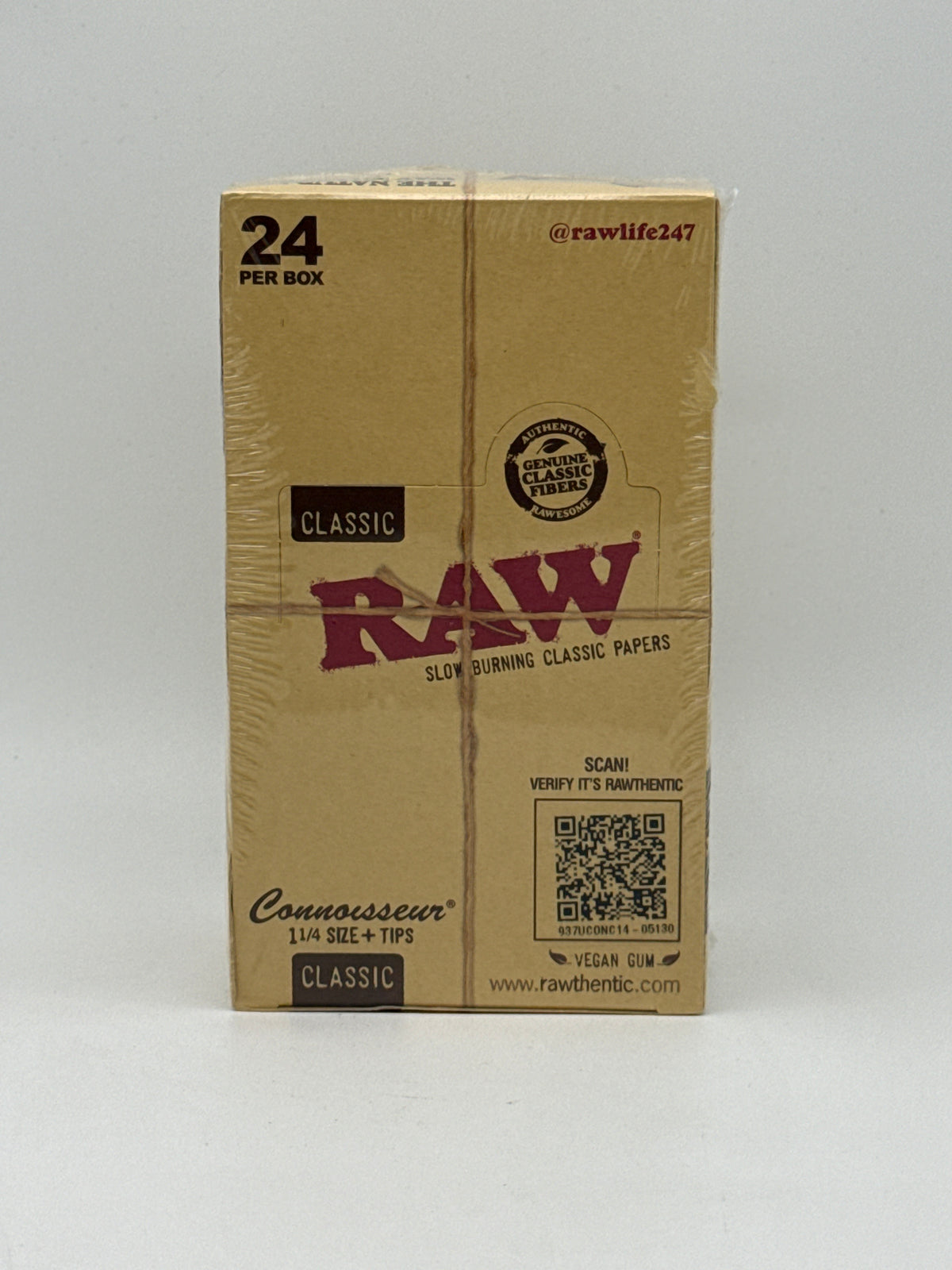 Raw Paper + Tips (1/4 Size) Connoisseur 24ct