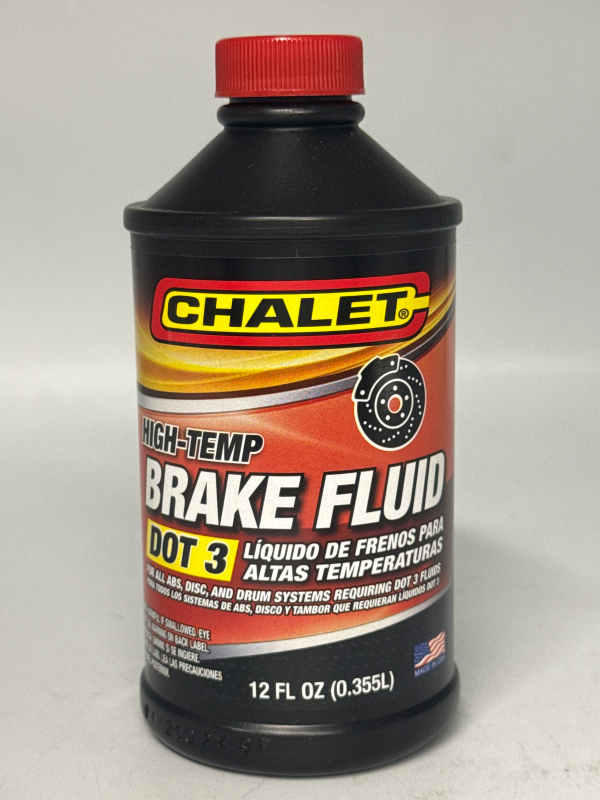 Chalet High Temp Brake Fluid 12oz