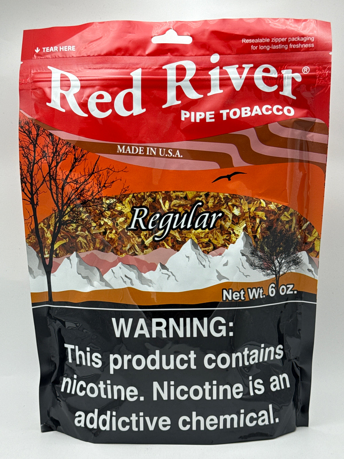 Red River Pipe Tobacco Regular 6oz