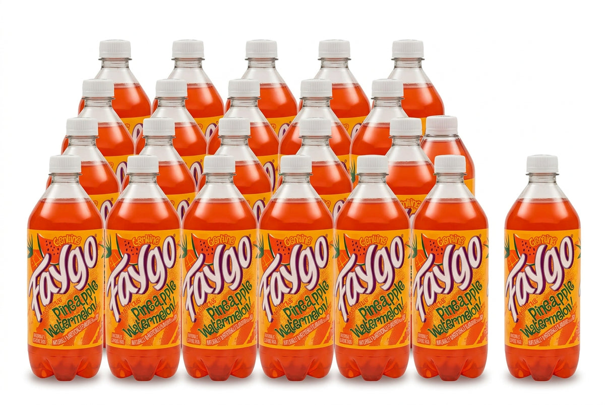 Faygo Pineapple Watre Melon 24/23oz (680ml)