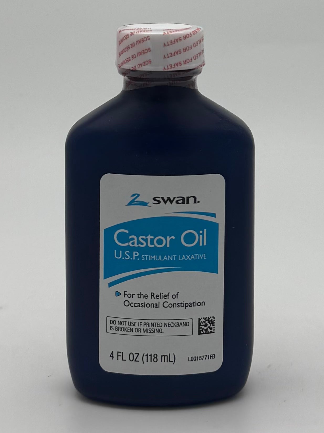 Swan Castor Oil U.S.P. Stimulant Laxative 4oz