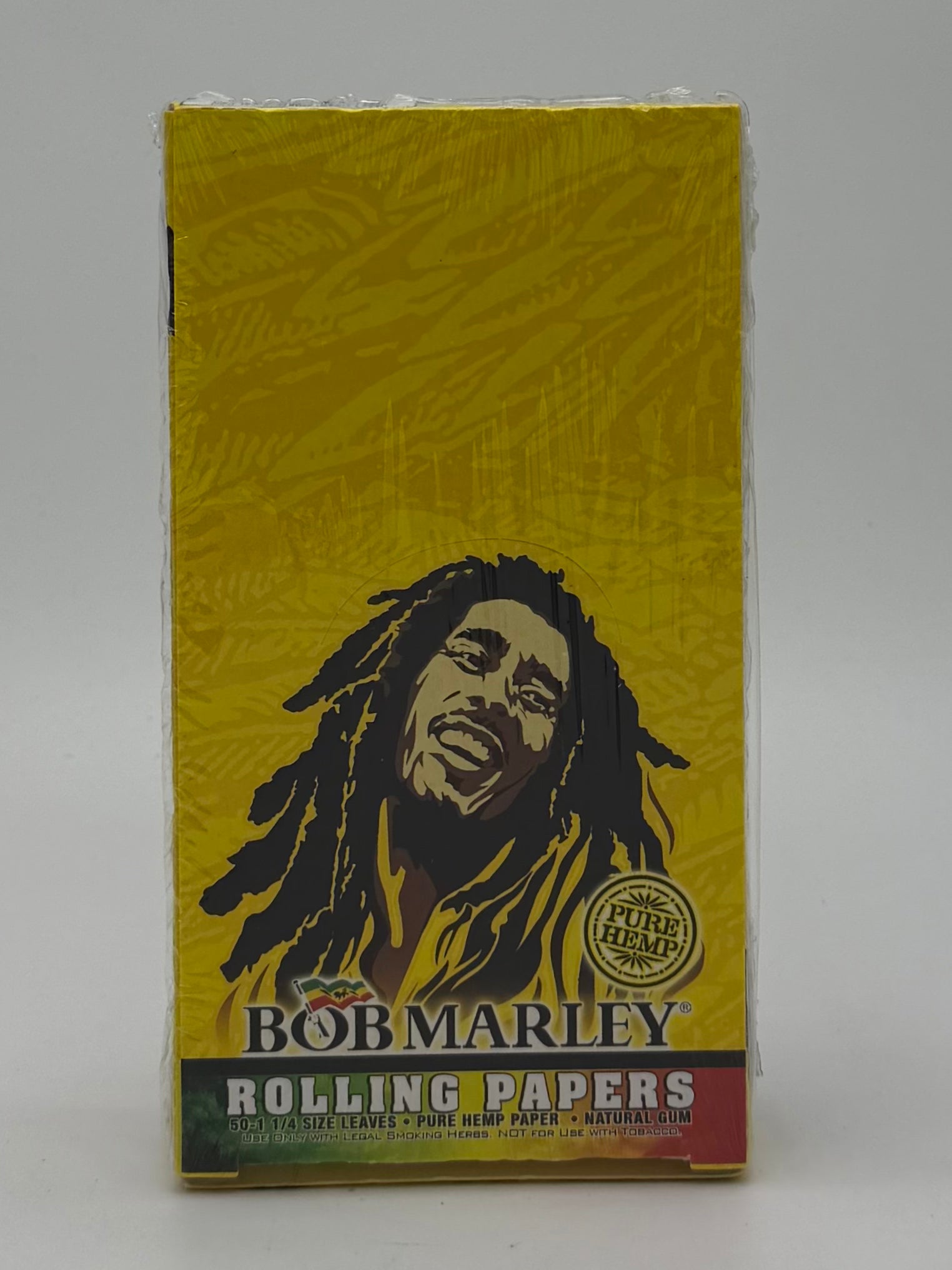Bob Marley Cigarette Paper Pure Hemp 1 1/4 25ct