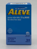 Aleve Bayer 24 Tablets 220mg(NSAID)