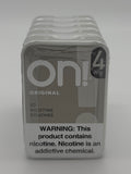On! Original 4MG 5ct /20 Nicotine Pouches