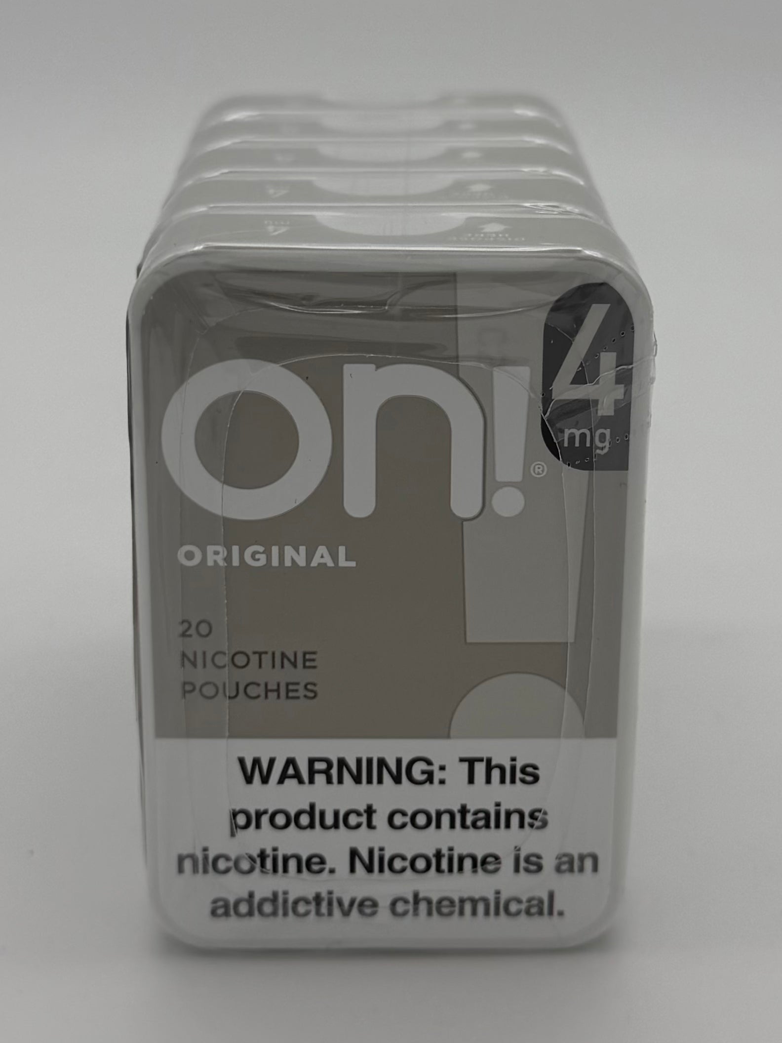 On! Original 4MG 5ct /20 Nicotine Pouches