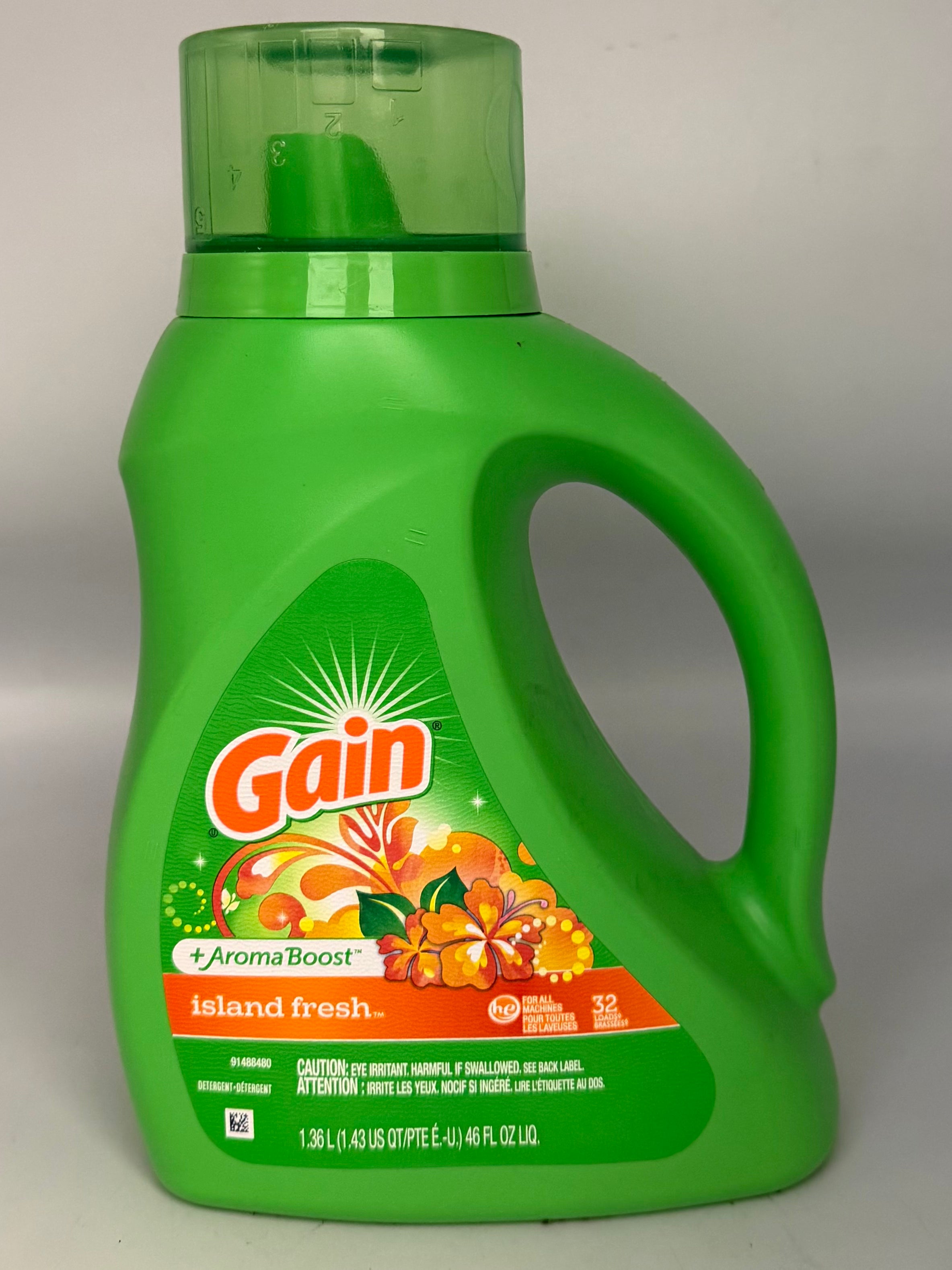 Gain Island Fresh Liquid Detergent 46oz