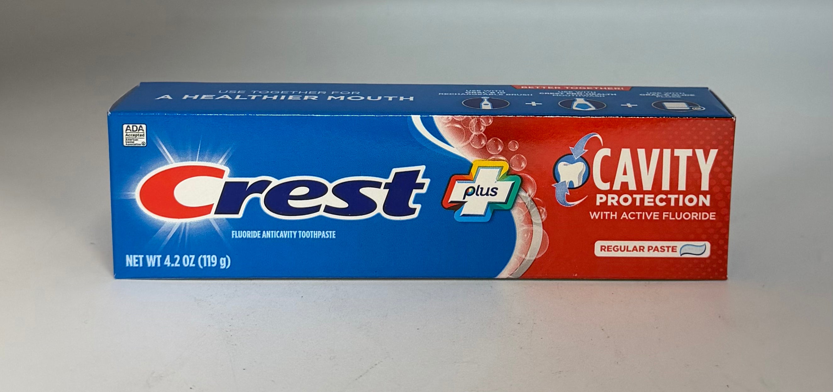 Crest Toothpaste Cavity Protection 4.2oz (119gr)
